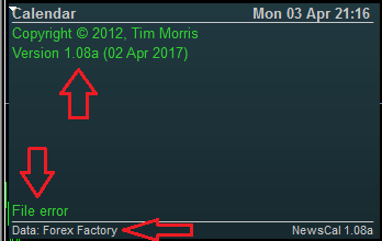 Forex Factory Mt4 News Calendar Indicator - 