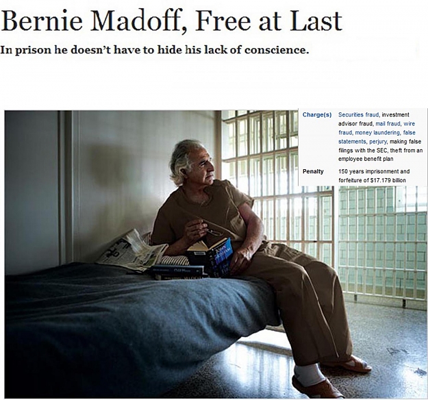 Click to Enlarge

Name: Bernie Madoff in prison 2.jpg
Size: 176 KB